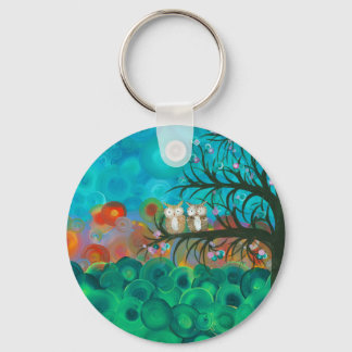 Hoolandia (c) 2013 – Owl Couples Key Ring