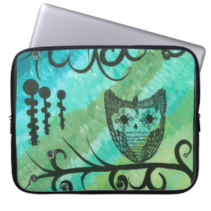 Hoolandia (c) 2013 - Owl Laptop Sleeve