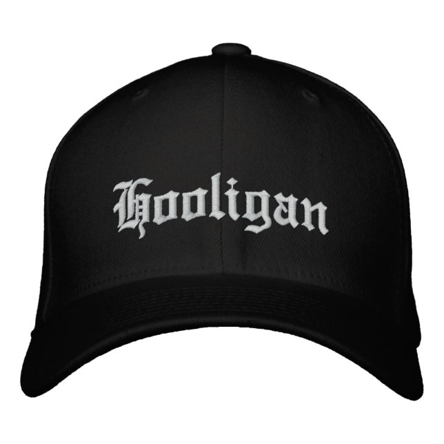 Hooligan exclusive embroidered hat (Front)