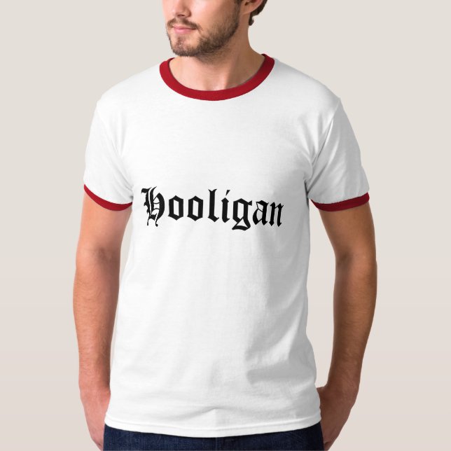 Hooligan Ringer T-Shirt (Front)