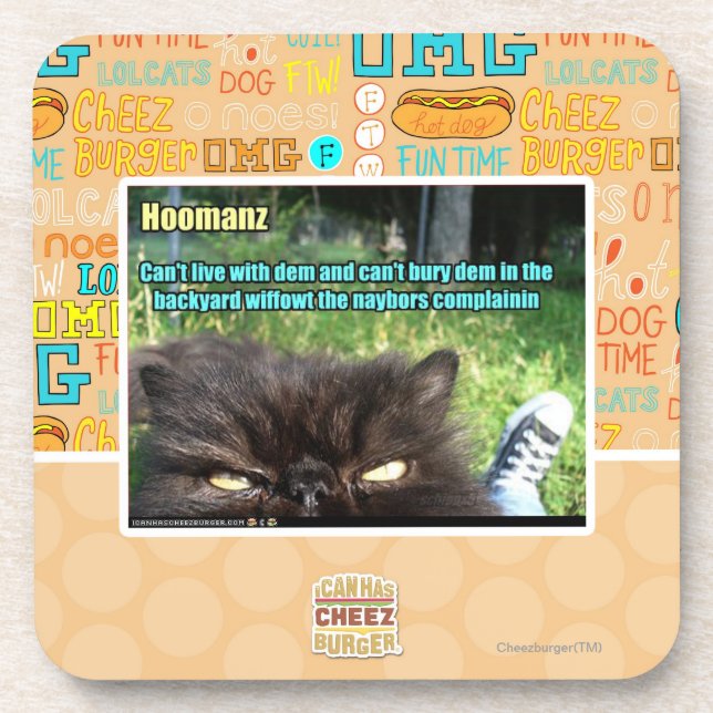 Hoomanz Coaster (Front)