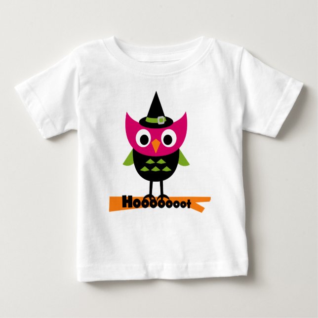 Hooooot Owl Halloween T-shirts and Gifts (Front)