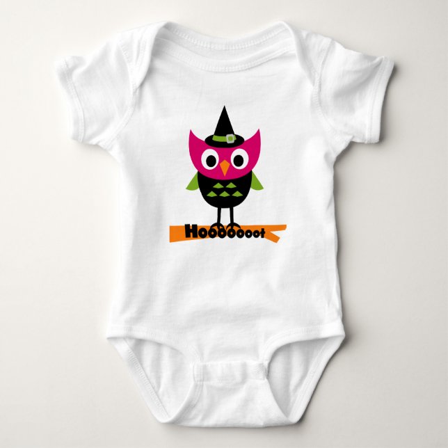 Hooooot Owl Halloween T-shirts and Gifts (Front)
