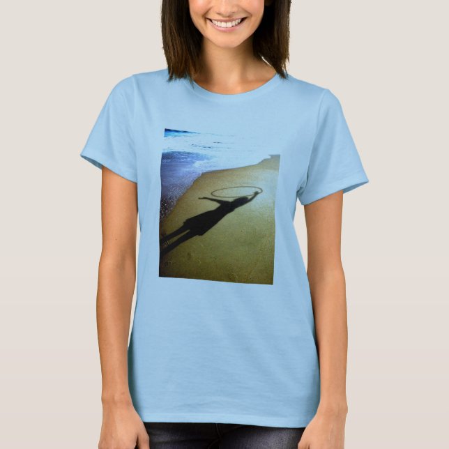 Hoop Beach Shadow T-Shirt (Front)