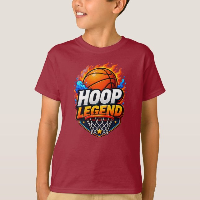 Hoop Legend Kids T-Shirt (Front)