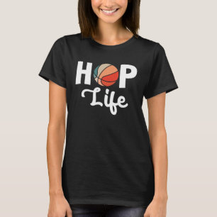 Hoop Life Shooting Guard Basketball Game Dribbling T-Shirt