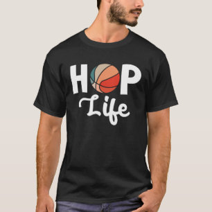Hoop Life Shooting Guard Basketball Game Dribbling T-Shirt