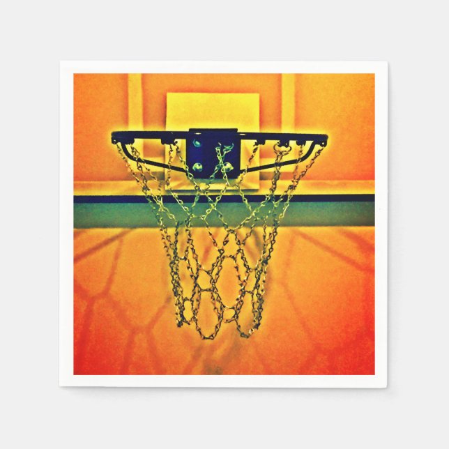 Hoop Napkins by Tamara Diaz Art  (Front)