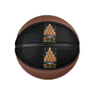 Hoop-y Holidays Basketball Christmas Holiday Sport