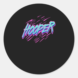 Hooper Slash Classic Round Sticker