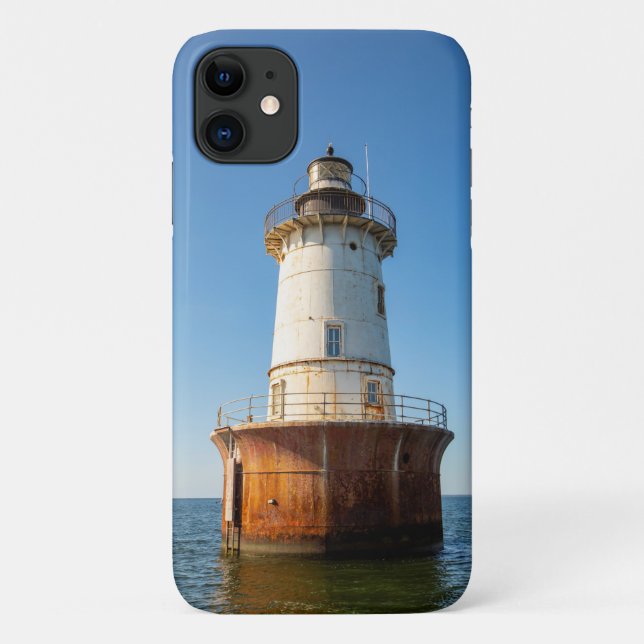 Hoopers Island Lighthouse Case-Mate iPhone Case (Back)