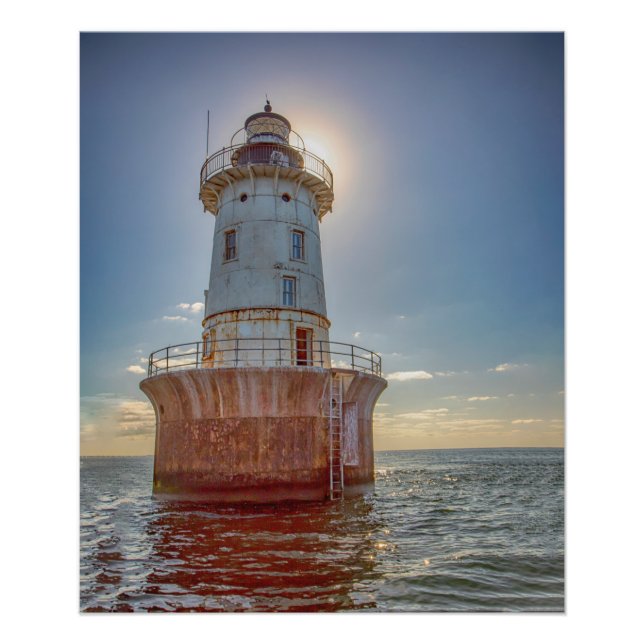 Hoopers Island Lighthouse Photo Print (Front)