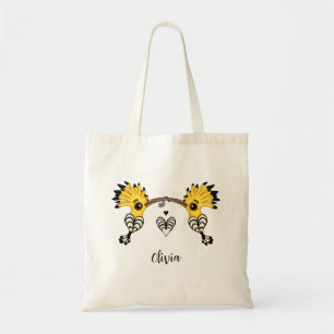Hoopoe Love Birds Tote Bag