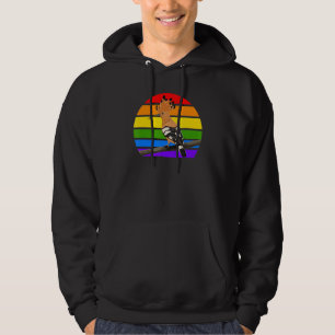 Hoopoe Rainbow Bird Birdwatcher Songbird Diversity Hoodie