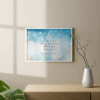 Ho'oponopono Prayer Art Print