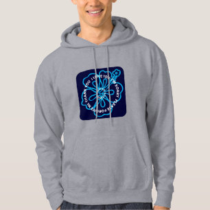 Ho'oponopono Prayer I LOVE YOU I'M SORRY FORGIVE Hoodie