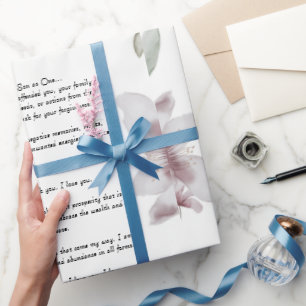 "Ho'oponopono Prayer Wrapping Paper 