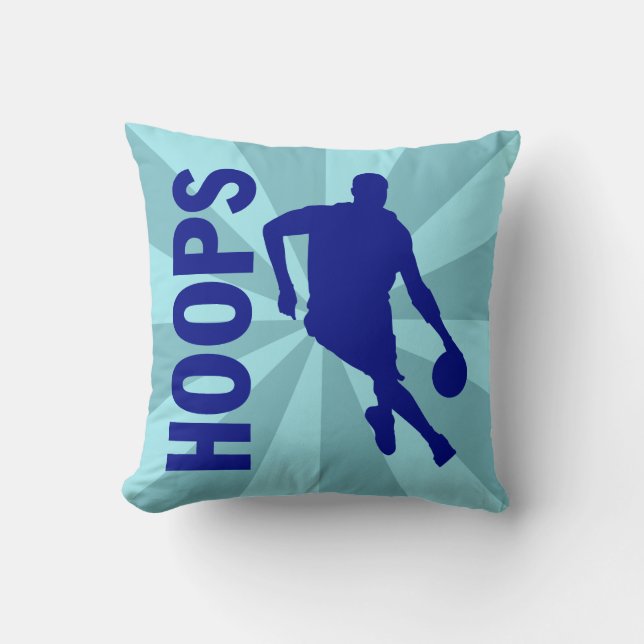 Hoops Basketball Cushion (Front)