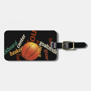 Hoops Basketball Sport Fanatics.jpg Luggage Tag