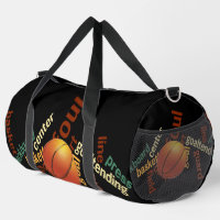 Hoops & Highlights: Colourful Basketball-Inspired 