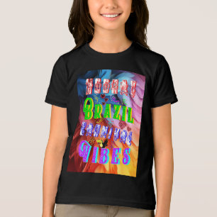 Hooray Brazil Carnival Vibes Tri-Blend Shirt