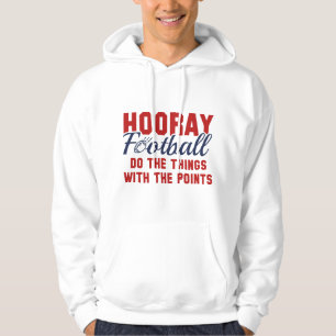 Hooray Football Hoodie