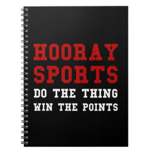 Hooray Sports Notebook