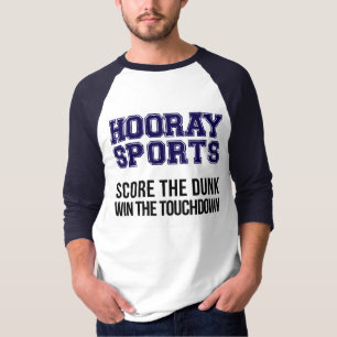 Hooray Sports Score The Dunk - Blue/Navy T-Shirt