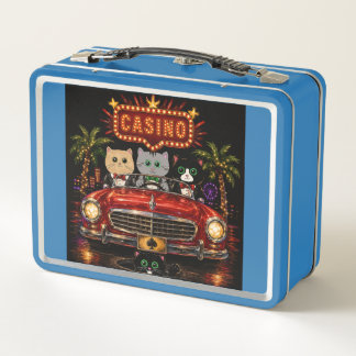 Hooray Vegas Baby Metal Lunch Box