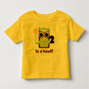 Hoot Owl 2nd Birthday T shirts and Gifts