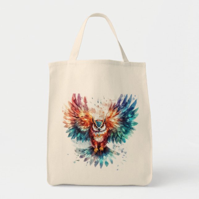 Hoot owl Tote Bag (Front)