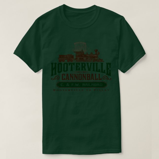 Hooterville Cannonball T-Shirt (Design Front)