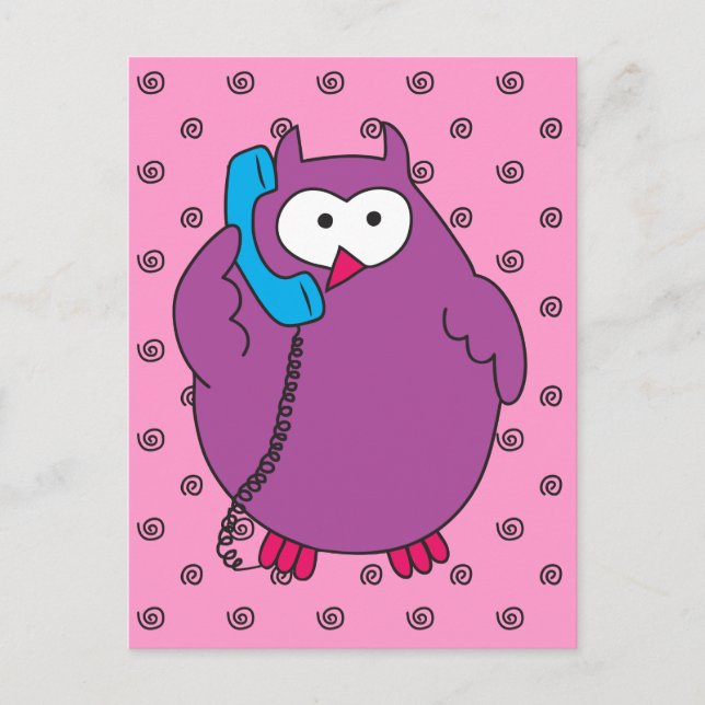 Hootie Call Postcard (Front)