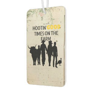Hootin' good air freshener