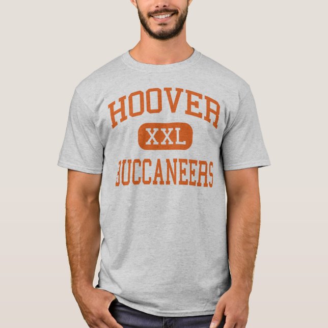 Hoover - Buccaneers - High School - Hoover Alabama T-Shirt (Front)