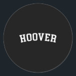 Hoover  classic round sticker<br><div class="desc">Hoover</div>