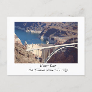 Hoover Dam and the Colorado River Postcard