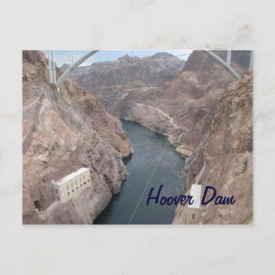 Hoover Dam Bridge Postcard