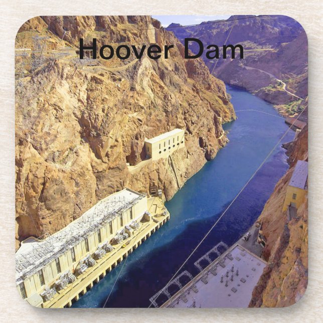 Hoover Dam in Arizona Coaster (Front)