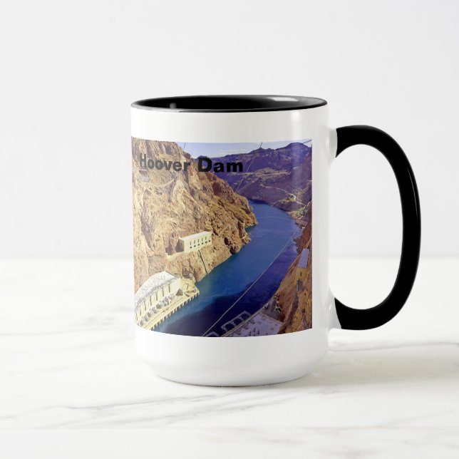 Hoover Dam in Arizona Mug (Right)