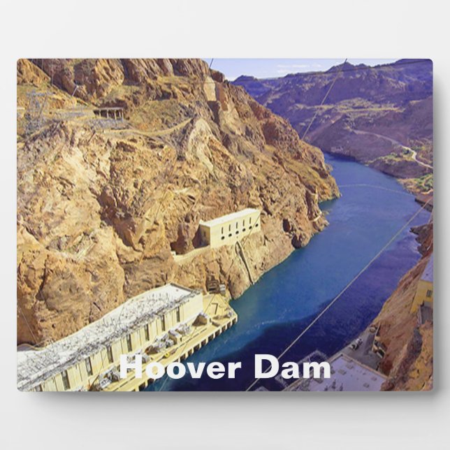 Hoover Dam in Arizona Plaque (Front)