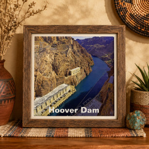 Hoover Dam in Arizona Tile