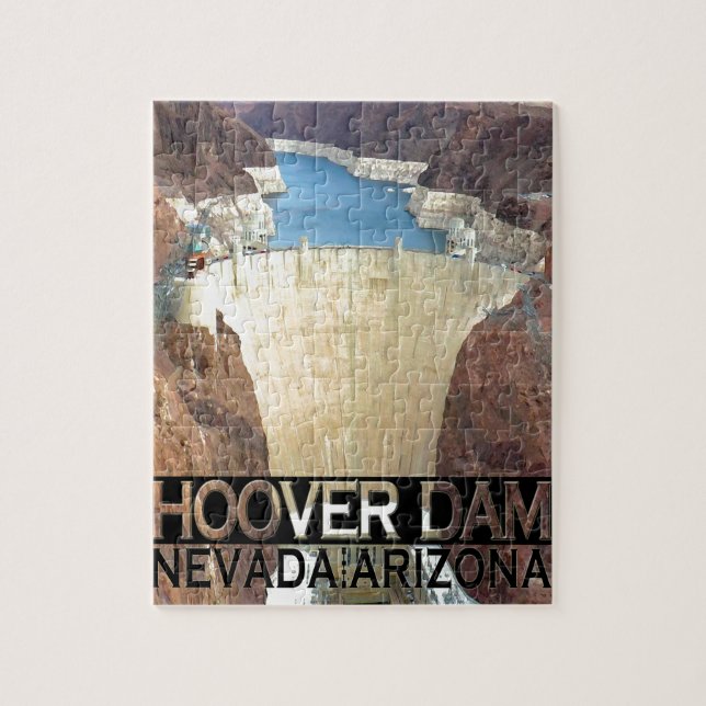 Hoover Dam Jigsaw Puzzle (Vertical)