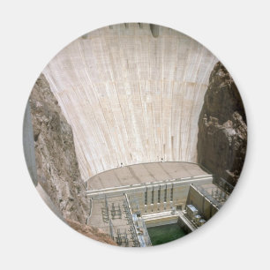 Hoover Dam, lower face, Nevada/Arizona, USA Magnet