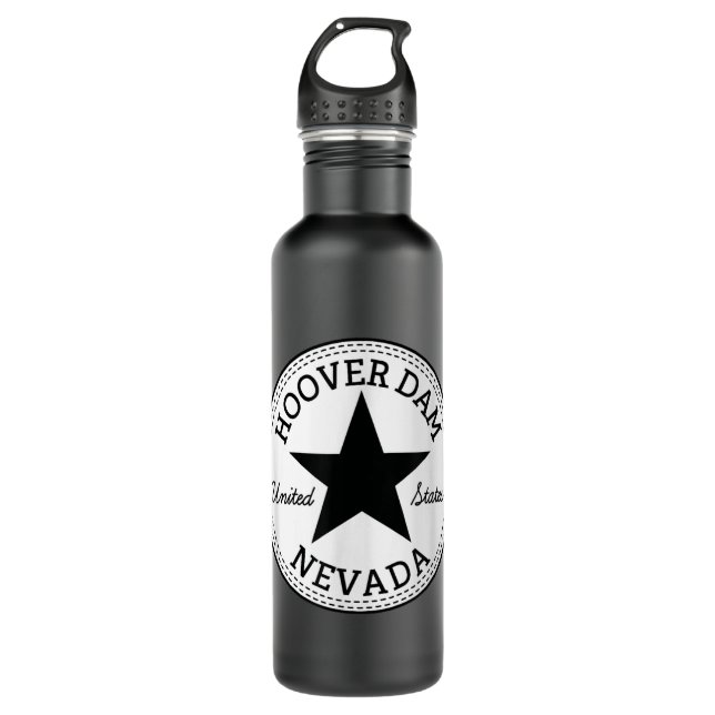HOOVER DAM NEVADA ARIZONA USA UNITED STATES of Ame 710 Ml Water Bottle (Front)