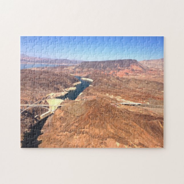 Hoover Dam Nevada. Jigsaw Puzzle (Horizontal)