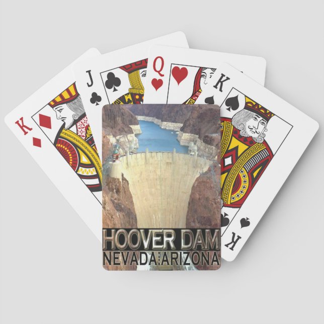 Hoover Dam Playing Cards (Back)