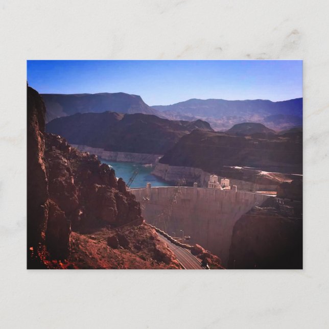 Hoover Dam Postcard (Front)