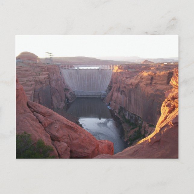 Hoover Dam Postcard (Front)