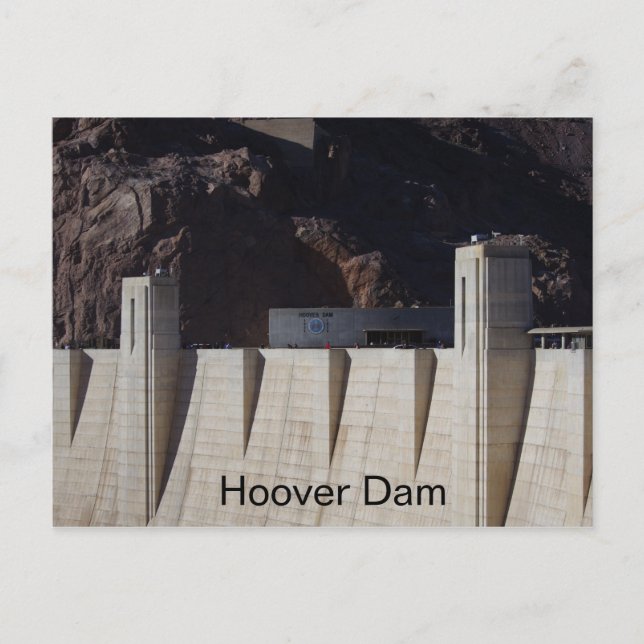 Hoover Dam Postcard (Front)